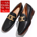 【10/25-26限定・最大2万円OFFクーポン配布中】TODS トッズ ローファー KATE ケイト XXW28K0FR00GOC レディース レザー ロゴ チェーン シューズ 靴 B999/NERO XXW28K0FR00GOCB999【dc_kikaku】