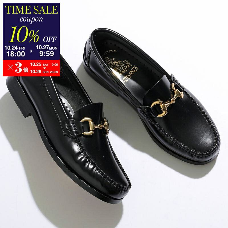 【10/27-9:59迄10％OFFクーポン対象】ARTESANOS アルテサノス ローファー 600G OXFORD レディース オックスフォード ビットローファー レザー シューズ 革靴 NEGRO【cp_ten】
