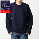 【10/27-9:59迄10%OFFクーポン対象】BOTTEGA VENETA ボッテガヴェネタ ニット 751972 V36Y0 メンズ セーター 長袖 イントレチャート ウールブレンド クルーネック 4121【cp_ten】