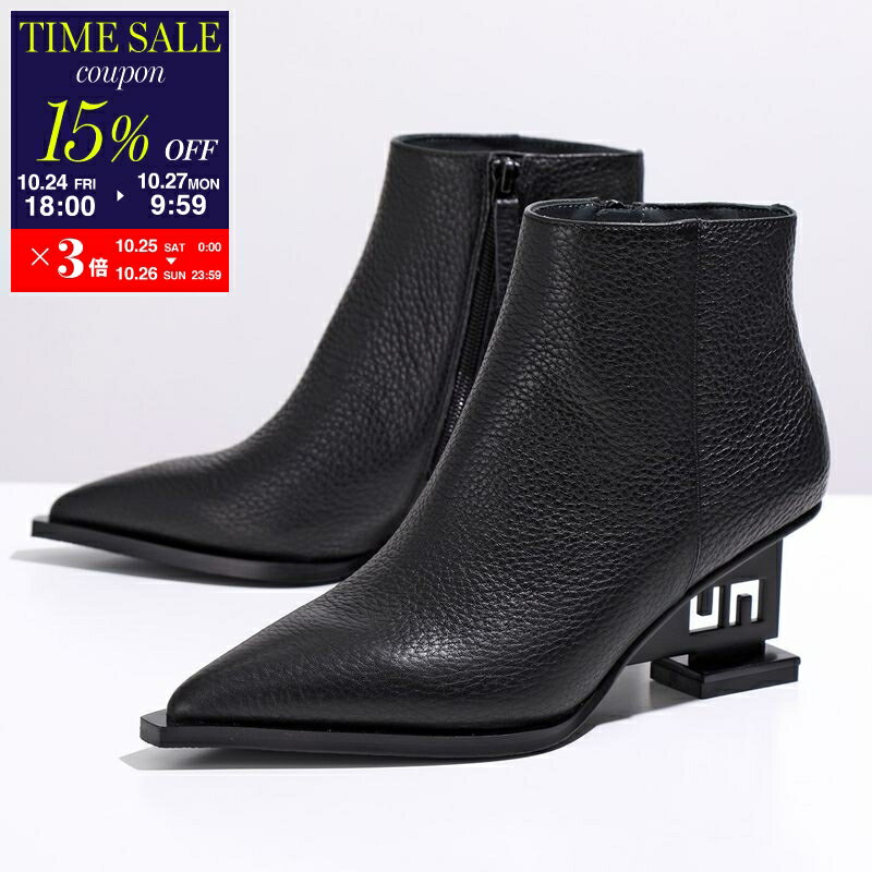 UNITED NUDE ユナイテッドヌード ショートブーツ UN Bootie Mid レディース レザー ポインテッドトゥ ..