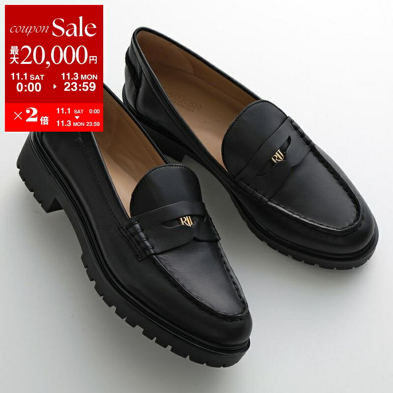 【美品】ラルフローレン　ドライビングシューズ　ローファー　レザー　ベージュ LAUREN RALPH Lauren Ralph ローレンラルフローレン