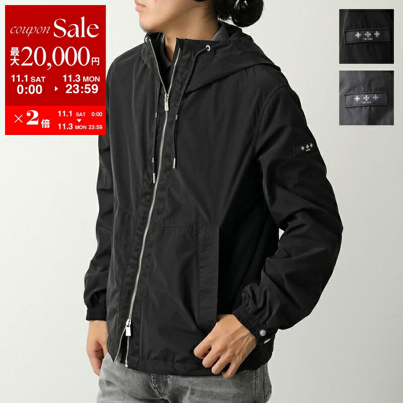 【11/1～11/3限定・最大2万円OFFクーポン配布中】TATRAS タトラス ブルゾン PESCO ペスコ MJXA0088033588 メンズ ナイロンジャケット フーディー フード パーカー カラー2色