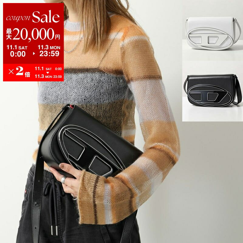 【than】ディーゼル ショルダーバッグ スタッズ レザー 黒 20180131084829835_215.jpg