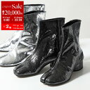 【11/1~11/3限定・最大2万円OFFクーポン配布中】MAISON MARGIELA メゾンマルジェラ ショートブーツ Tabi タビ S58WU0273 P5016 レディース ブロークンミラー 3cmヒール 足袋 靴 カラー2色