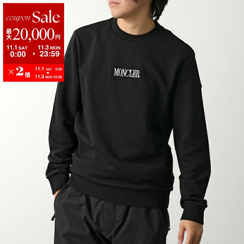 美品　モンクレール　トレーナー MONCLER モンクレール クリスタル ロゴ クルーネック トレーナー