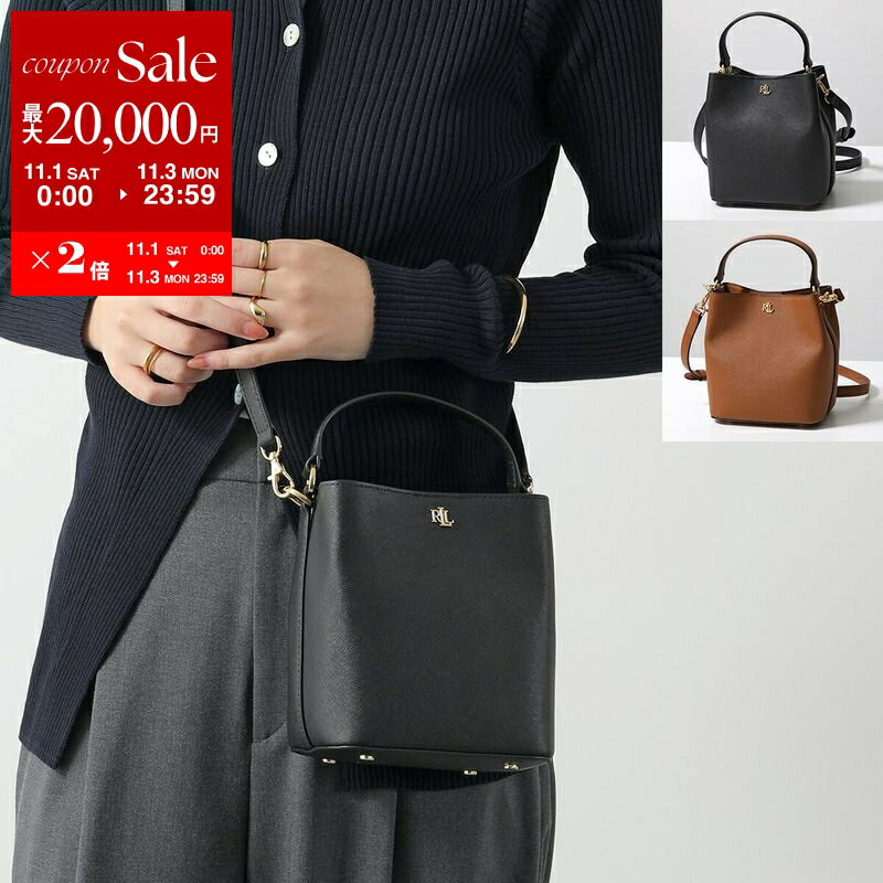 新品未使用展示品　LAUREN 黒 レザー ショルダーバッグ c-2509-WALRSLG0G220210_08.jpg