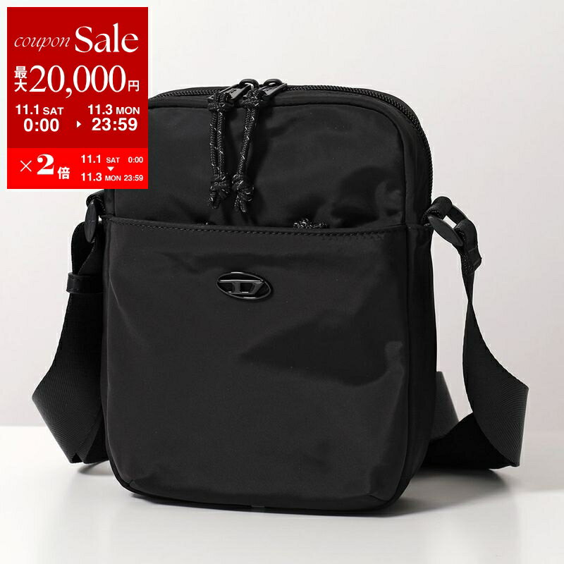 匿名配送DIESEL メッセンジャーバッグ 黒 ハンドバッグ　　ショルダーバッグ DIESEL - ディーゼル／DIESEL バッグ ショルダーバッグ 鞄