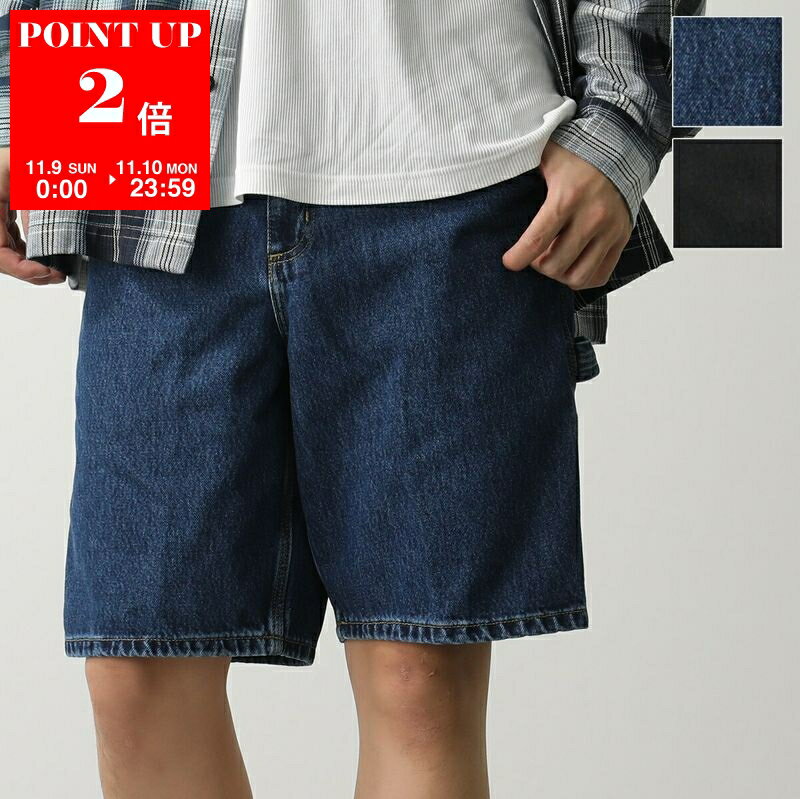 Carhartt WIP カーハート ハーフパンツ SINGLE KNEE SHORT シングル ニー ショーツ I032026 メンズ デニムパンツ ジーンズ ショートパンツ Gパン カラー2色