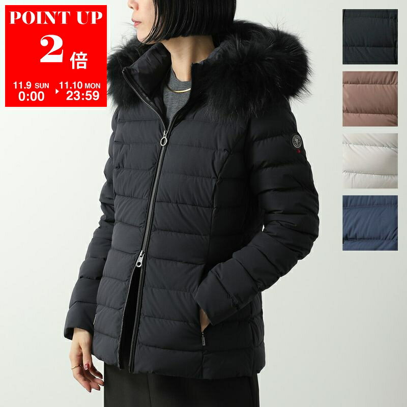 ケープホーン ダウン レディース CAPE HORN ケープホーン ダウンジャケット SALTA MURMASKY B2576 レディース ラクーンファー フード付き ブルゾン ショート丈 ストレッチ カラー4色