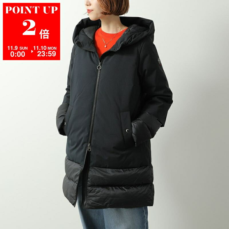 ケープホーン ダウン レディース CAPE HORN ケープホーン ダウンコート CANDELARIA カンデラリア B2534 レディース メタルロゴ フード付き 軽量 ミドル丈