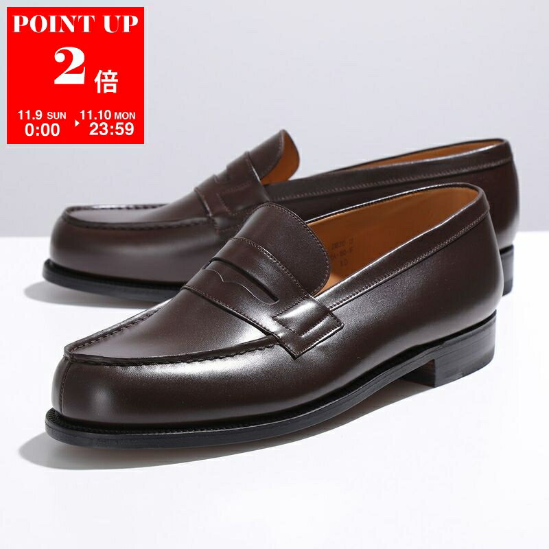 J.M. WESTON ジェイエムウエストン シグニチャー ローファー Signature Loafer #180 11411541801F メンズ コインローファー 革靴 Chocolate/MELEZ/ Boxcalf
