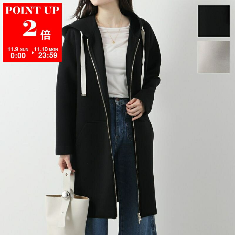 S MAX MARA エス マックスマーラ コート ZURCA ズルカ レディース フーデッド パーカー スキューバ ジ..