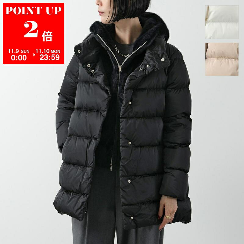 楽天市場】ヘルノ herno フーデッドダウンコートの通販