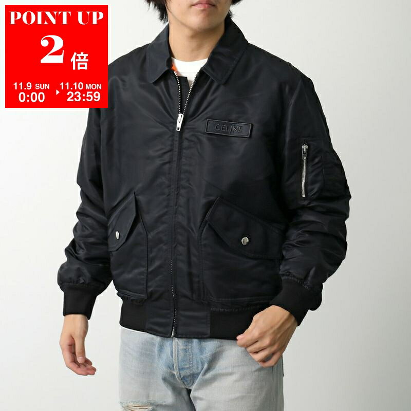 【kkk】CELINE フード付きサテンジャケット ブラック kkk】CELINE フード付きサテンジャケット ブラック kkk】CELINE フード