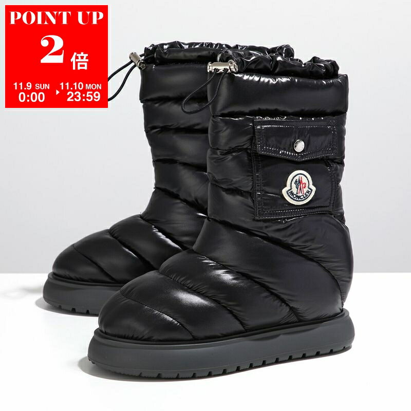 MONCLER モンクレール ブーツ GAIA POCKET MID ガイア ポケット ミッド 4H00120 M2707 レディース ダウン入り アイコンパッチ シューズ 靴 999