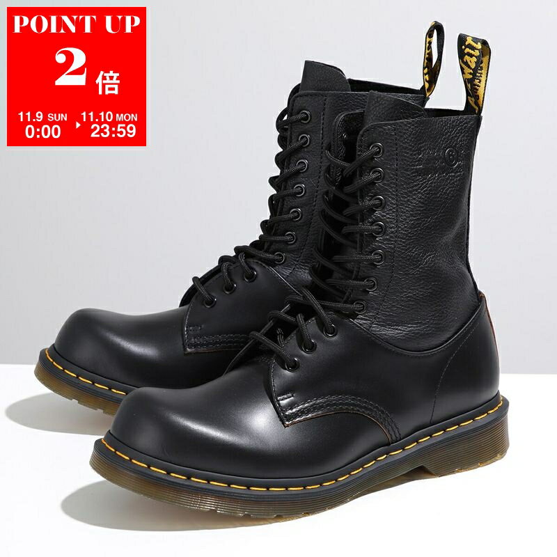 MM6 × Dr.Martens エムエムシックス メゾンマルジェラ ドクターマーチン コラボ レザーブーツ 1490 TWI..