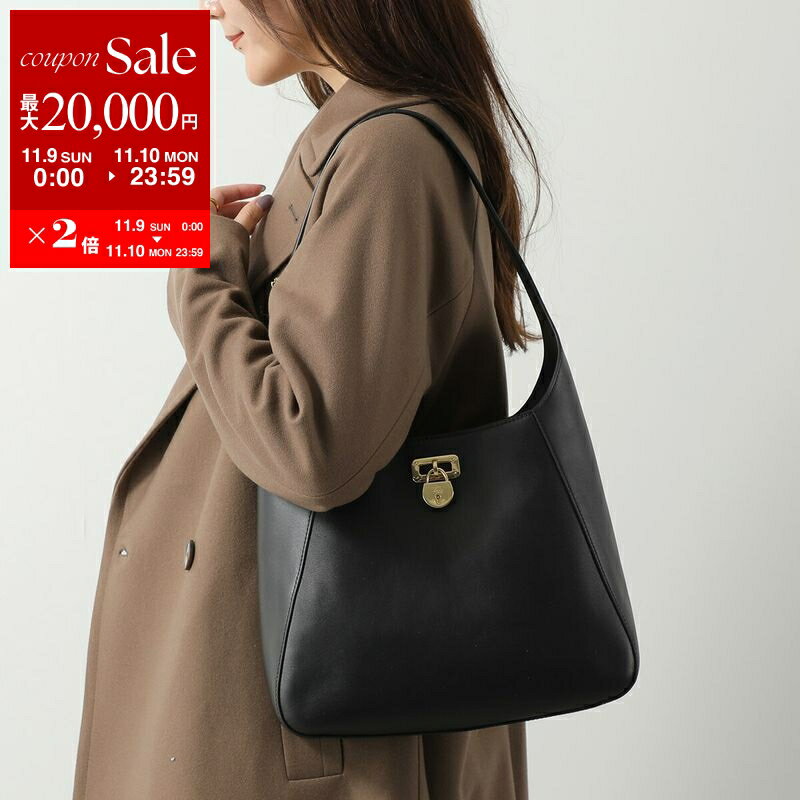 Polo Ralph Lauren ポロラルフローレン トートバッグ Tanner 431956790 レディース レザー ワンハンドル ロゴ 鞄 002/BLACK【dc_kikaku】