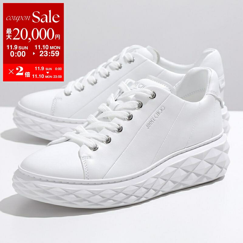 【11/9-11/10限定・最大2万円OFFクーポン配布中】Jimmy Choo ジミーチュウ スニーカー DIAMOND LIGHT MAXI/F RXN レ