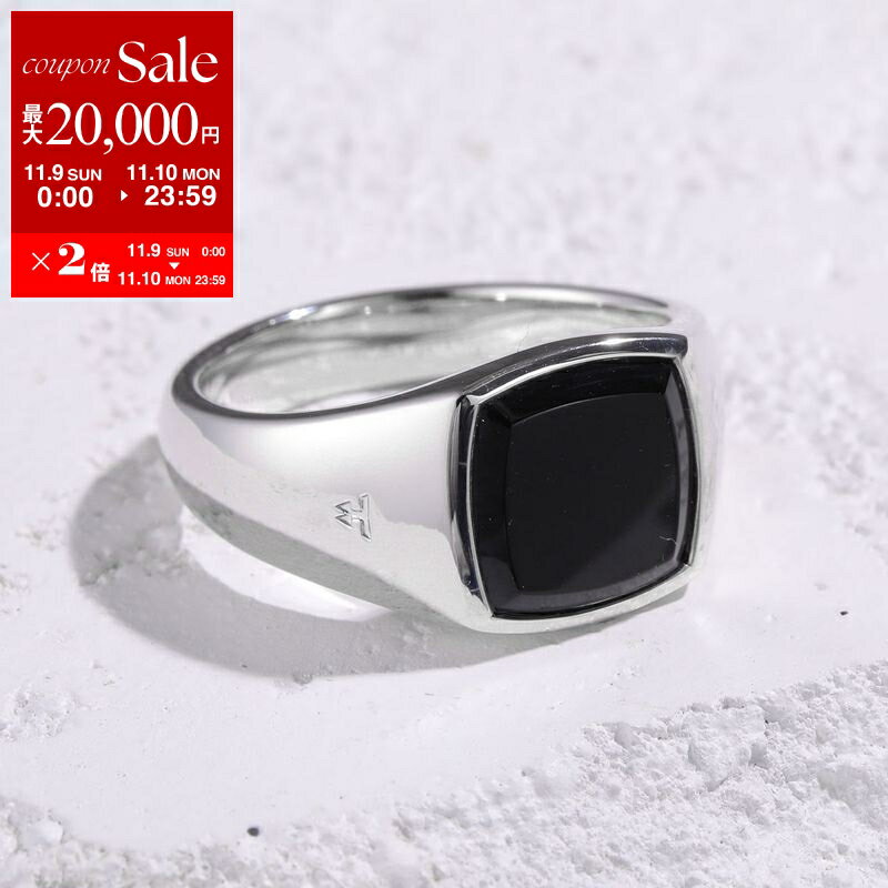 【11/9-11/10限定・最大2万円OFFクーポン配布中】TOMWOOD トムウッド リング レディース Kay Ring Polished Onyx ケイ ポリッシュ オニキス 101276 指輪 シルバー925 アクセサリー シルバー【dc_kikaku】のサムネイル
