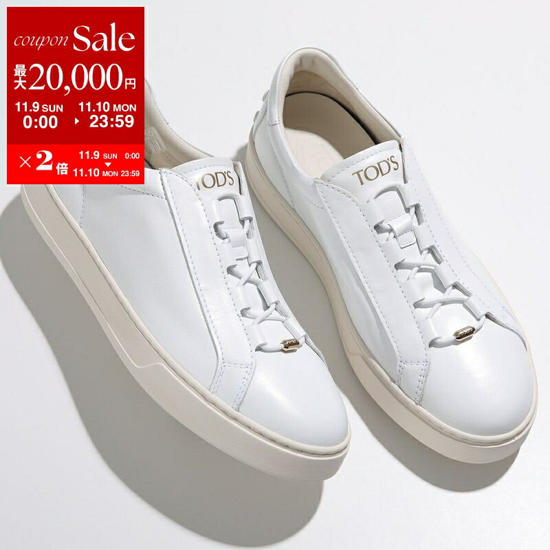 トッズ　スニーカー　24.5 トッズ TOD'S ミドルカットスニーカー （IVORY） - ファッション通販