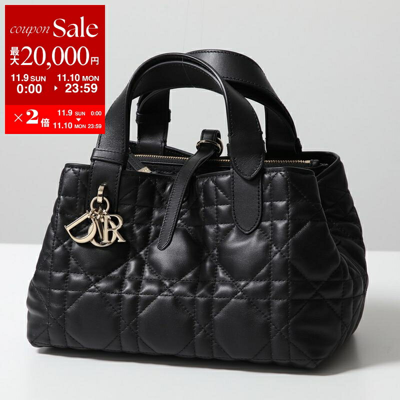 ◆S7876 Dior ディオール Dチャーム付 キャンバス × レザー ショルダー バッグ 良品 チャーム（ブランドディオール）（レディースバッグ｜バッグ