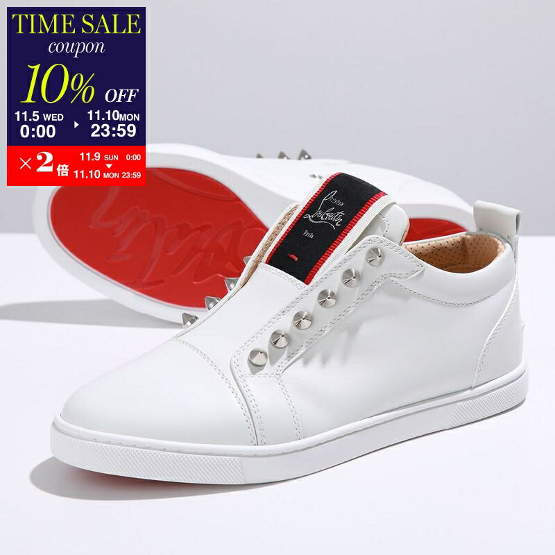 【11/10-23:59迄10％OFFクーポン対象】Christian Louboutin クリスチャンルブタン スニーカー F.A.V FIQUE A VON