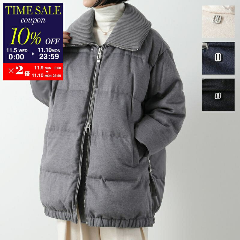 デュノ ダウン レディース 【11/10-23:59迄10％OFFクーポン対象】DUNO デュノ ダウンジャケット BLANCA ブランカ PRATO/MEST レディース ハイネック スタンドカラー ミドル丈 カラー4色【cp_ten】