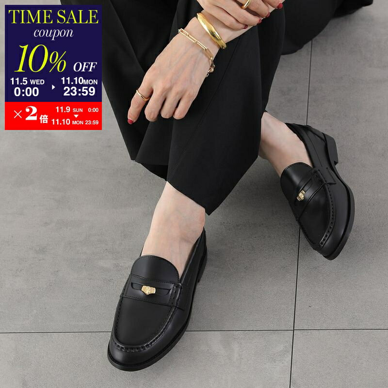 【11/10-23:59迄10％OFFクーポン対象】CAMINANDO カミナンド ローファー ALMOND TOE PENNY LOAFERS 241..