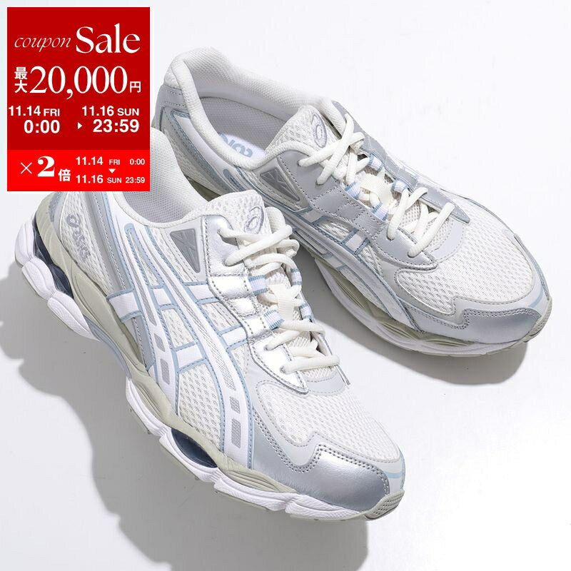 【11/14-11/16限定・最大2万円OFFクーポン配布中】ASICS アシックス スニーカー GEL-NYC 2055 1203A542-107 メンズ ローカット シューズ 靴 CREAM/DOLPHIN-GREY