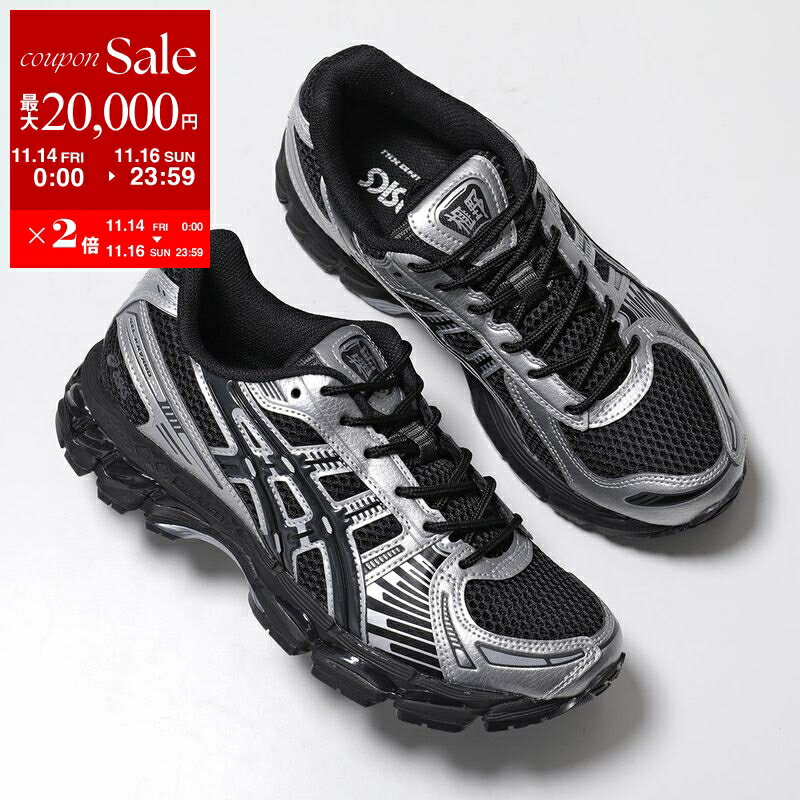 【11/14-11/16限定・最大2万円OFFクーポン配布中】ASICS アシックス スニーカー GEL-KAYANO 12.1 ゲルカヤノ 1203A759-001 レディース ローカット レースアップ 厚底 シューズ 靴 BlackGraphiteGrey