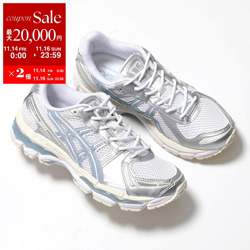 【11/14-11/16限定・最大2万円OFFクーポン配布中】ASICS アシックス スニーカー GEL-KAYANO 12.1 ゲルカヤノ 1203A759-101 レディース ローカット レースアップ 厚底 シューズ 靴 WhiteDolphinGrey