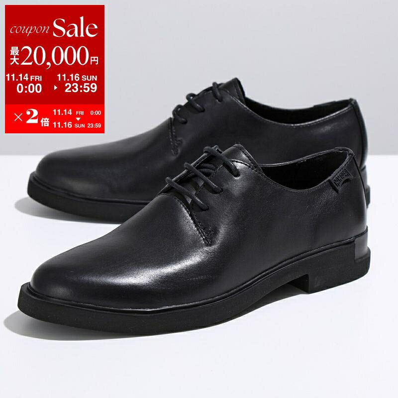 【11/14-11/16限定・最大2万円OFFクーポン配布中】CAMPER カンペール レースアップシューズ K200685 Iman レディース オックスフォードシューズ フォーマルシューズ レザー 靴 001