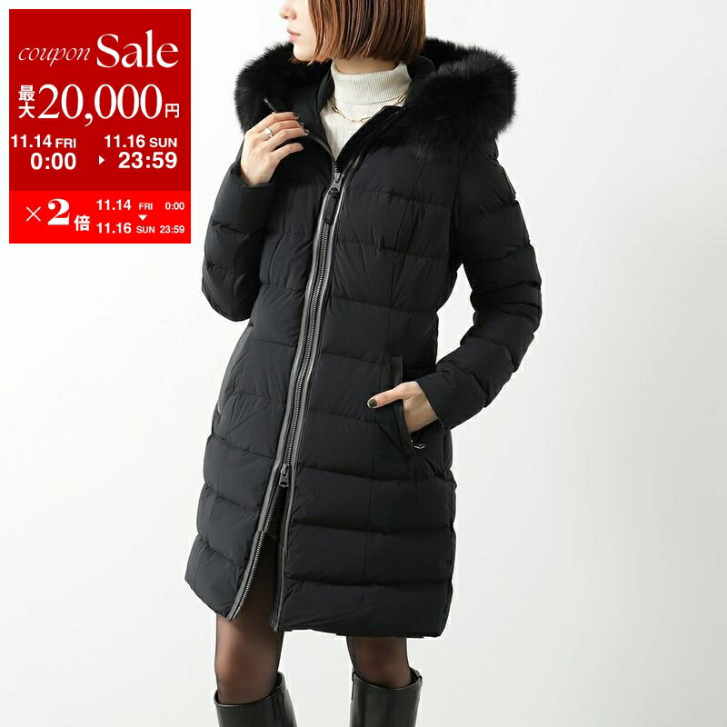 【11/14-11/16限定・最大2万円OFFクーポン配布中】MACKAGE マッカージュ ダウンコート CALLA-BX カーラ レディース ダウンジャケット フーテッド フォックス コヨーテ ラクーン ファー付き ストレッチ 撥水 BX