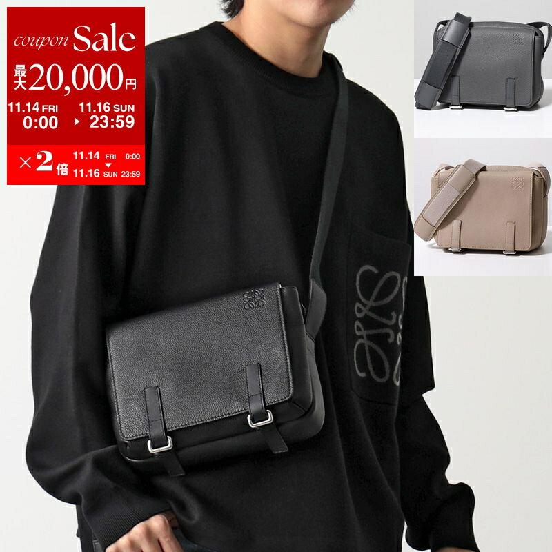 【11/14-11/16限定・最大2万円OFFクーポン配布中】LOEWE ロエベ ショルダーバッグ MILITARY MESSENGE ..