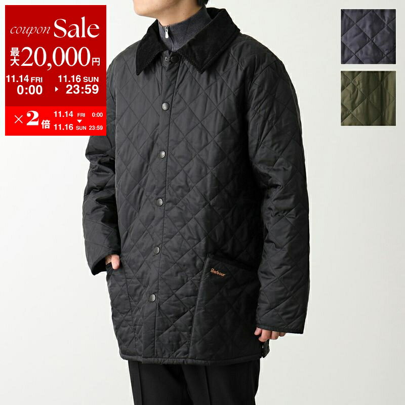 バブアー コート メンズ 【11/14-11/16限定・最大2万円OFFクーポン配布中】Barbour バブアー キルティング ジャケット MQU0001 LIDDESDALE QUILTED メンズ リッズデイル 中綿 ステンカラー コート カラー3色