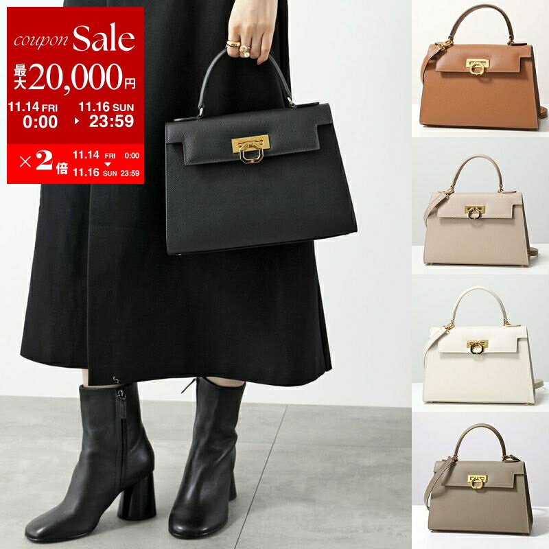 【11/14-11/16限定・最大2万円OFFクーポン配布中】CARBOTTI カルボッティ ハンドバッグ ELENA 243 V2 エレナ レディース パルメラートレザー ショルダーバッグ 鞄 カラー5色