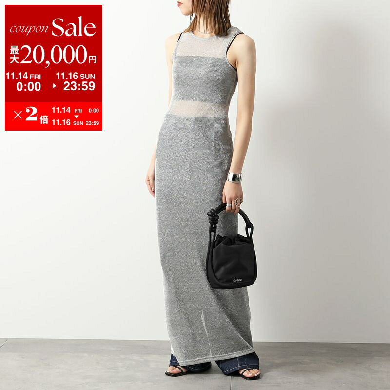 【11/14-11/16限定・最大2万円OFFクーポン配布中】GHOSPELL ゴスペル ワンピ―ス Regina Mesh Maxi Dres..