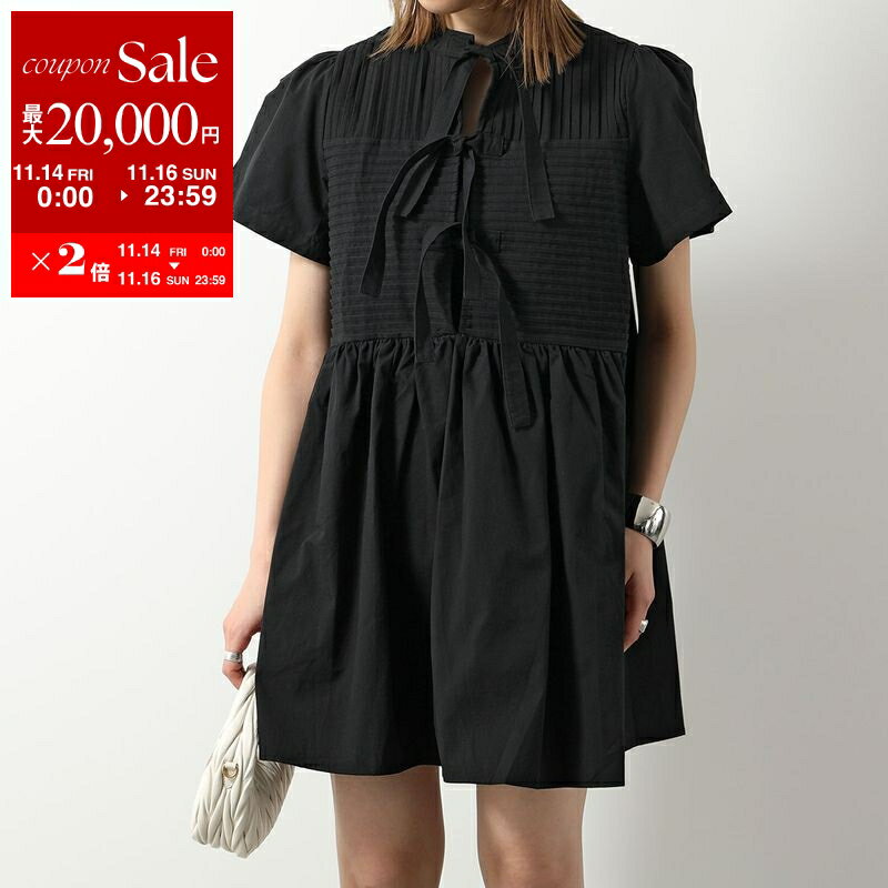 【11/14-11/16限定・最大2万円OFFクーポン配布中】GHOSPELL ゴスペル ワンピース Dillon Tie Front Min..