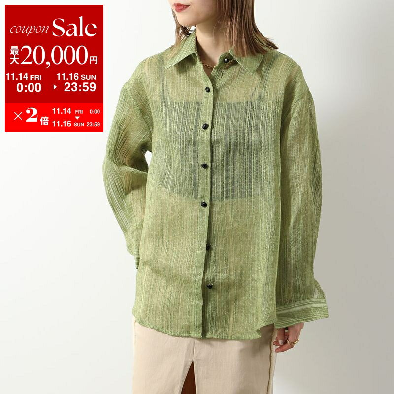 【11/14-11/16限定・最大2万円OFFクーポン配布中】GHOSPELL ゴスペル シャツ Della Oversized Shirt レ..