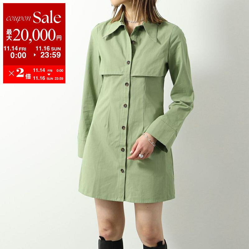 【11/14-11/16限定・最大2万円OFFクーポン配布中】GHOSPELL ゴスペル ワンピース Zola Storm Flap Dres..