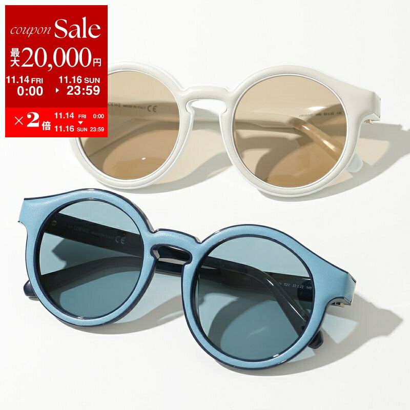 ロエベ 【11/14-11/16限定・最大2万円OFFクーポン配布中】LOEWE ロエベ サングラス LW40002I レディース ラウンド型 メガネ 眼鏡 ロゴ アイウェア カラー2色