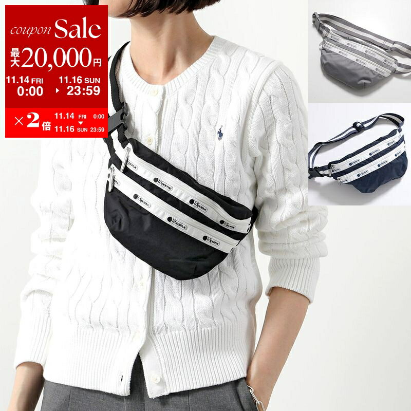 【11/14-11/16限定・最大2万円OFFクーポン配布中】LeSportsac レスポートサック ボディバッグ EVERYDAY BELT BAG CLASSIC SPECTATOR スペクテイター 3880 レディース ベルトバッグ 軽量 鞄 カラー3色