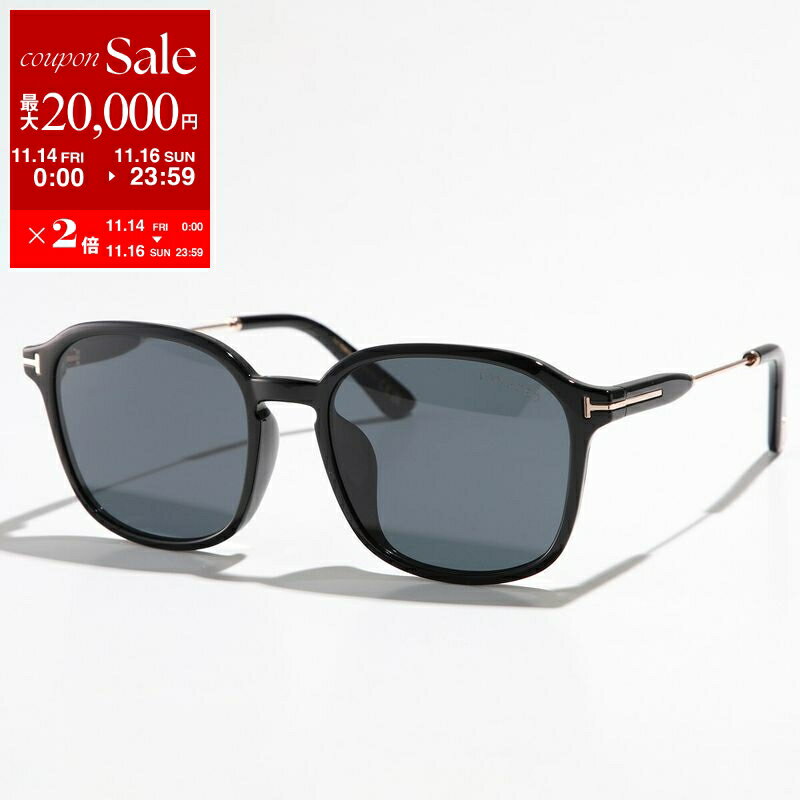トムフォード 【11/14-11/16限定・最大2万円OFFクーポン配布中】TOM FORD トムフォード サングラス TF893-K FT893-K レディース ウェリントン型 アジアンフィット カラーレンズ Tセルフレーム ロゴ 01A