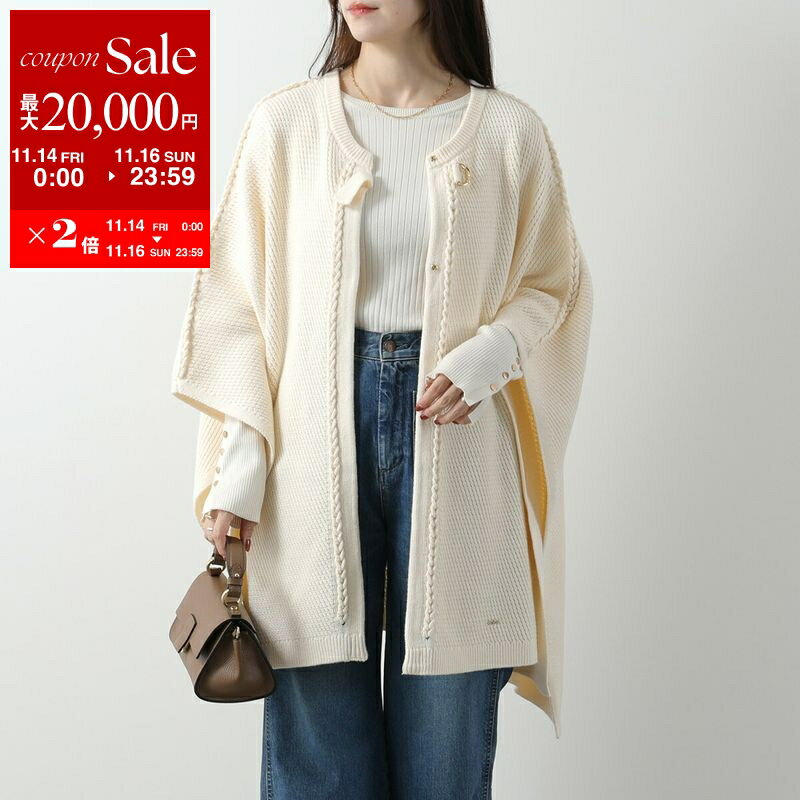 【11/14-11/16限定・最大2万円OFFクーポン配布中】Chloe KIDS クロエ キッズ ケープ C20259 レディース..