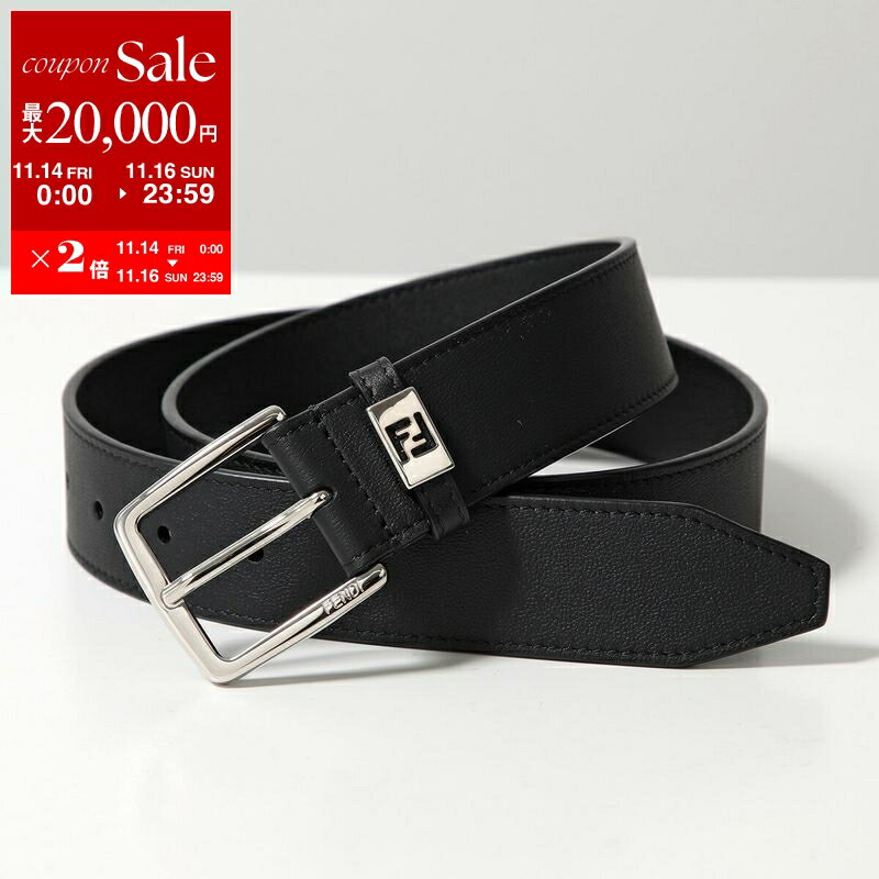 【11/14-11/16限定・最大2万円OFFクーポン配布中】FENDI フェンディ ベルト 7C0529 ARCB メンズ レザー..