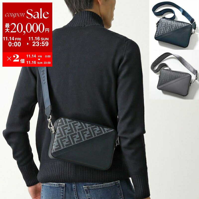 【11/14-11/16限定・最大2万円OFFクーポン配布中】FENDI フェンディ ショルダーバッグ CAMERA CASE ダ..