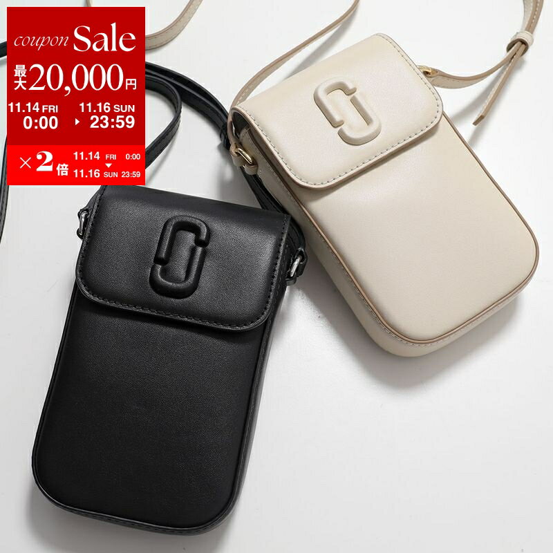 マーク ジェイコブス ポシェット レディース MARC JACOBS マークジェイコブス ショルダーバッグ 2S5SMN005S01 レディース レザー クロスボディ フォンバッグ ポシェット ミニバッグ カラー2色