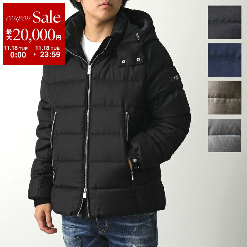 【11/18限定・最大2万円OFFクーポン配布中】TATRAS タトラス Rライン ダウンジャケット DOMIZIANO ドミッツィアーノMJXA0032013588 メンズ ウール フード付き ブルゾン カラー5色