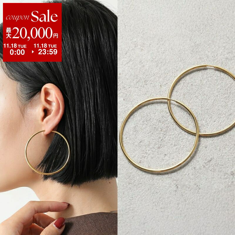 MARIA BLACK マリアブラック ピアス Senorita 50 Hoop セニョリータ 100700YG 50 レディース フープ アクセサリー シルバー925 Gold