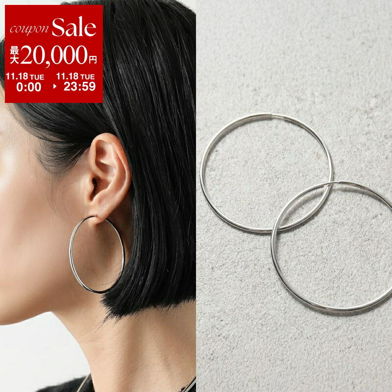 MARIA BLACK マリアブラック ピアス Senorita 50 Hoop 100700AG 50 レディース フープ アクセサリー シルバー925 Silver